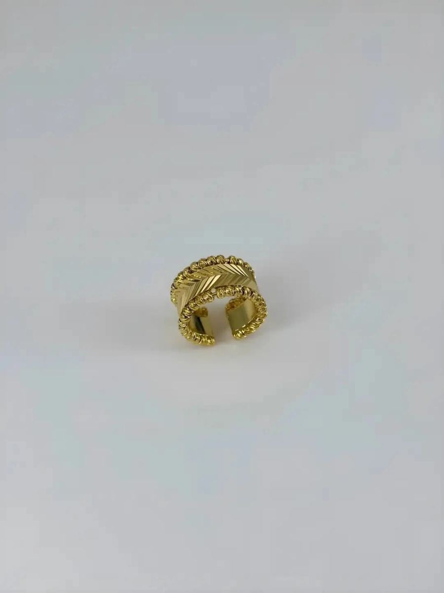 Dorika 14 K Gold Kaplamalı Yüzük