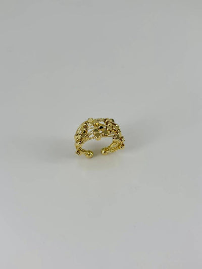 14 K Gold Kaplamalı Yüzük