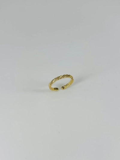 14 K Gold Kaplama Zirkon Taşlı Yüzük