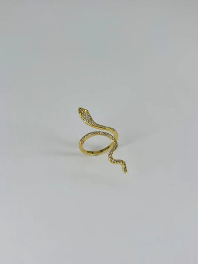 14 K Gold Kaplama Zirkon Taşlı Yüzük