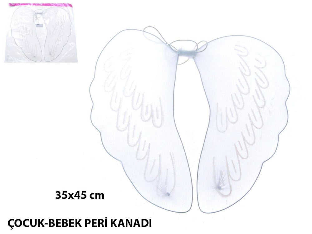 Bebek Çocuk Peri Kanadı – Kostüm Tamamlayıcı Kanat 35x45 Cm