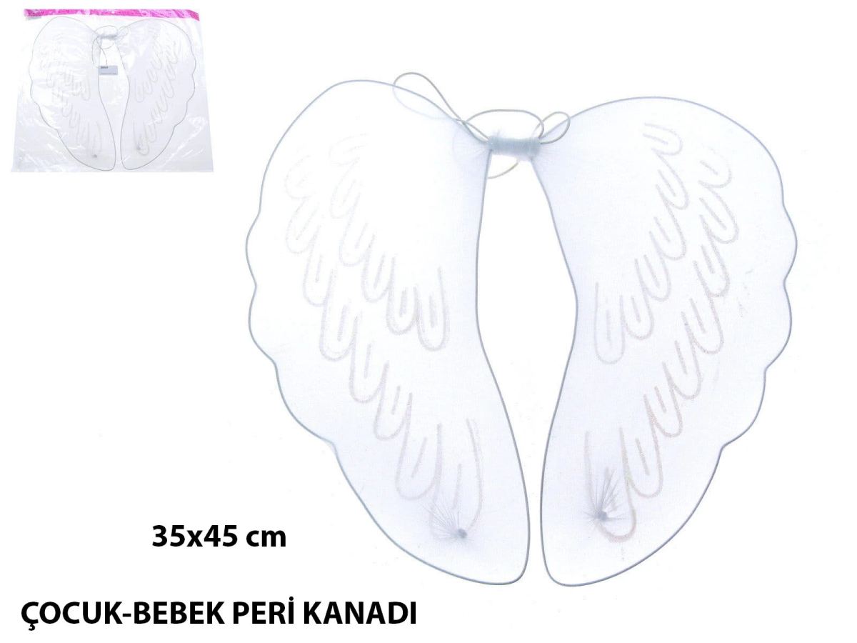 Bebek Çocuk Peri Kanadı – Kostüm Tamamlayıcı Kanat 35x45 Cm