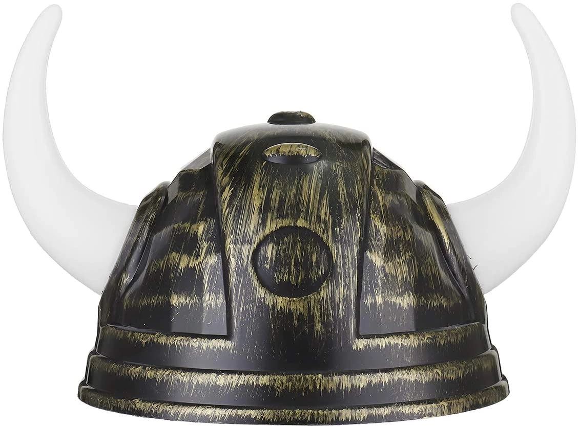 Viking Başlığı Asteriks Başlığı Altın Renk