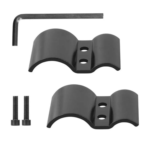 2x10mm 31mm Montaj Klip Taktik El Feneri Torch Sight Lazer Kapsam - görsel 2