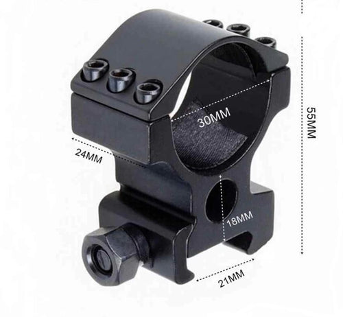 30mm/21mm Için Lazer,fener Bağlama Aparatı - görsel 2