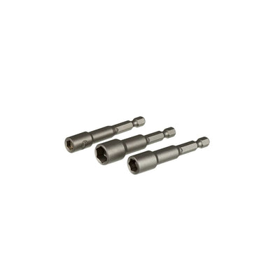 Manyetik Somun Adaptörü - 3 Lü Set 6,8,10x65 Mm