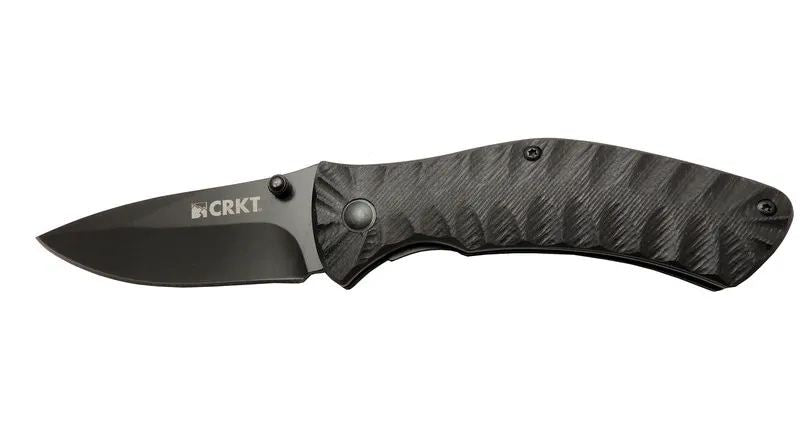 Crkt İncendor 2078 Bk Siyah Kamp Çakı 17,5cm - Manuel, Plastik Sap, Kemerlikli
