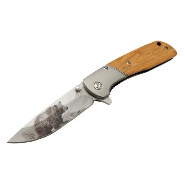 Chongming Cm 97 Çakı Ayı 20 Cm Manuel, Kemerlikli