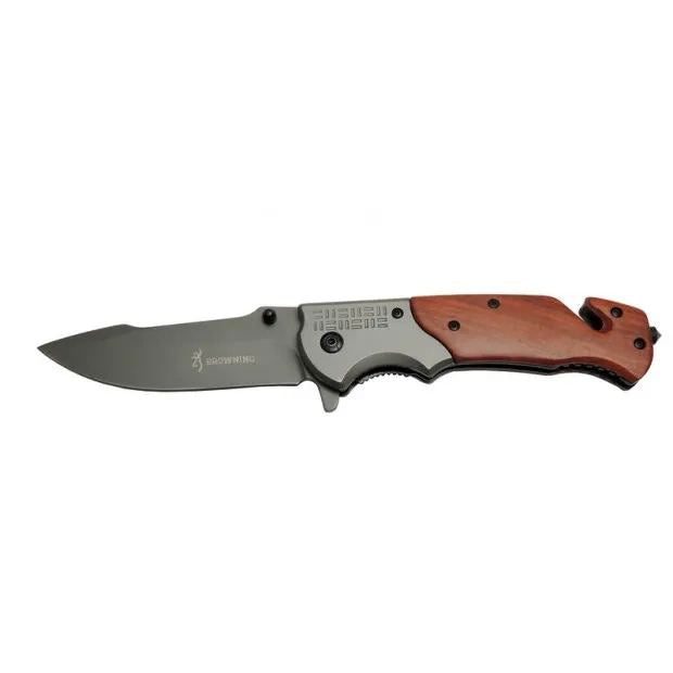 Da308 Kurtarma Çakısı Gül 23 Cm Manuel, Kemerlikli