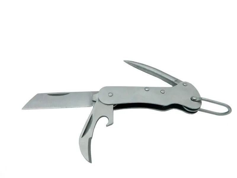 Pk 153 Gümüş Gemici Çakı 9,5 Cm - Metal Sap, Manuel