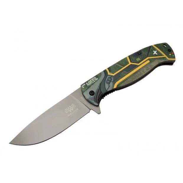 Aofer Çakı 21,5 Cm Yarı Otomatik , Kemerlikli