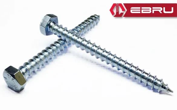 Altıköşe Başlı Trifon Vida 6x80 - 10 Adet