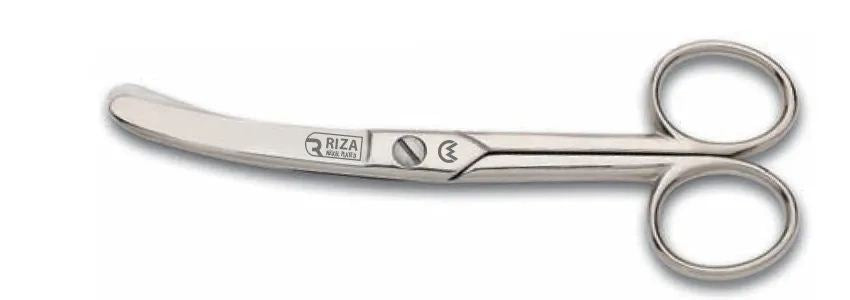 M-159 Eğri Manifatura Makası No: 5 İnç / 12,70 Cm - Nikel Kaplama
