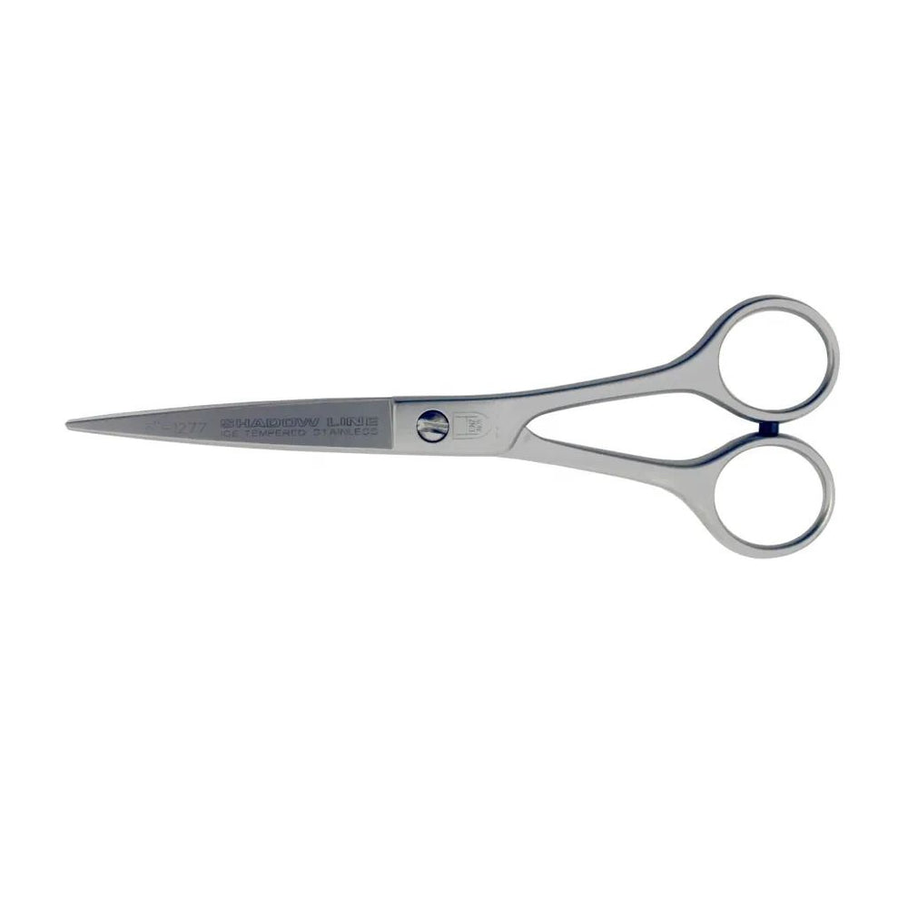 -1278 M-538 Metal Saplı Düz Saç Makası No: 6 İnç / 15,24 Cm - Paslanmaz Çelik