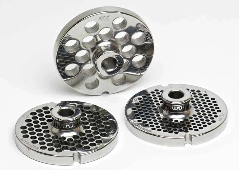 İnox Paslanmaz Kıyma Makinesi Aynası, Ağızı 12 No - 4 Mm