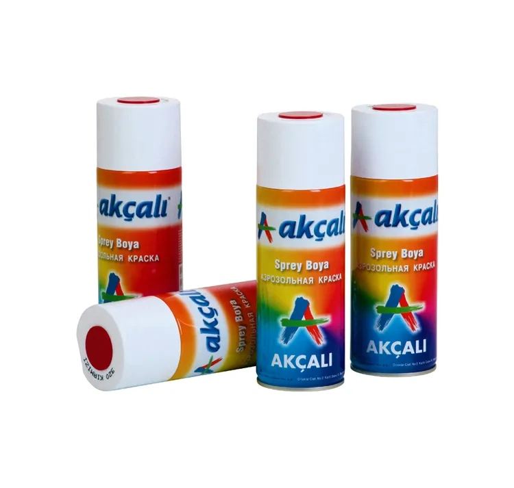 Üst Kalite Sprey Boya 400 Ml - Ana Renkler