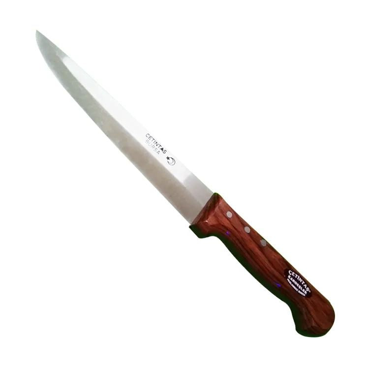 Bursa Kurban Ve Kasap Bıçağı No:4, 21 Cm, Ahşap Gül Sap