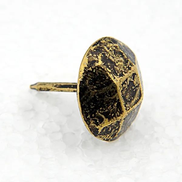 - Eskitme Antik Beşgen Kabara / Raptiye 18 Mm 10