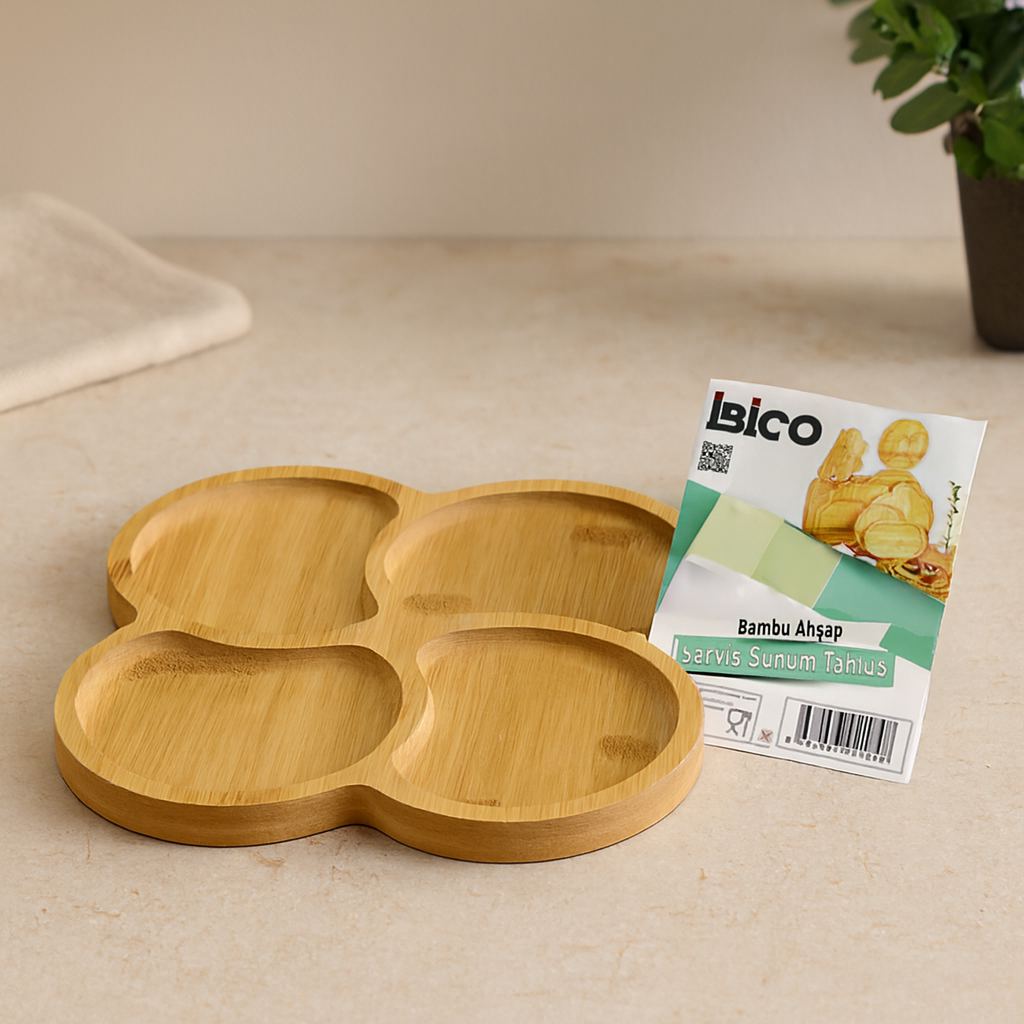 Bambu Servis Tepsisi 20x20 cm