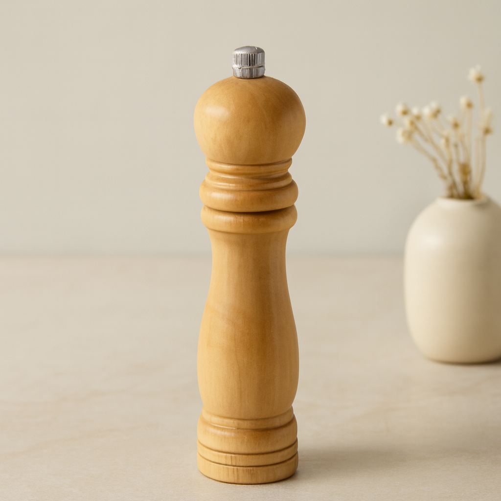 Ahşap Tuz ve Baharat Öğütücü 4.5 x 19.5 cm