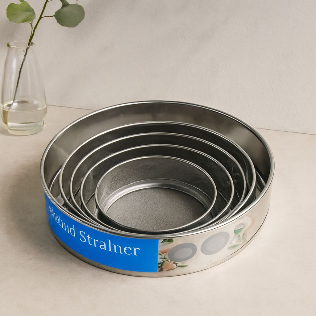 Metal Un Eleği Seti 6'lı (15-26.5 cm)
