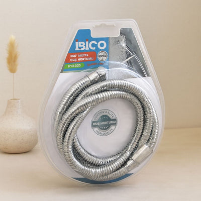 360° Metal Duş Hortumu 1.5 m - Anti-Twist