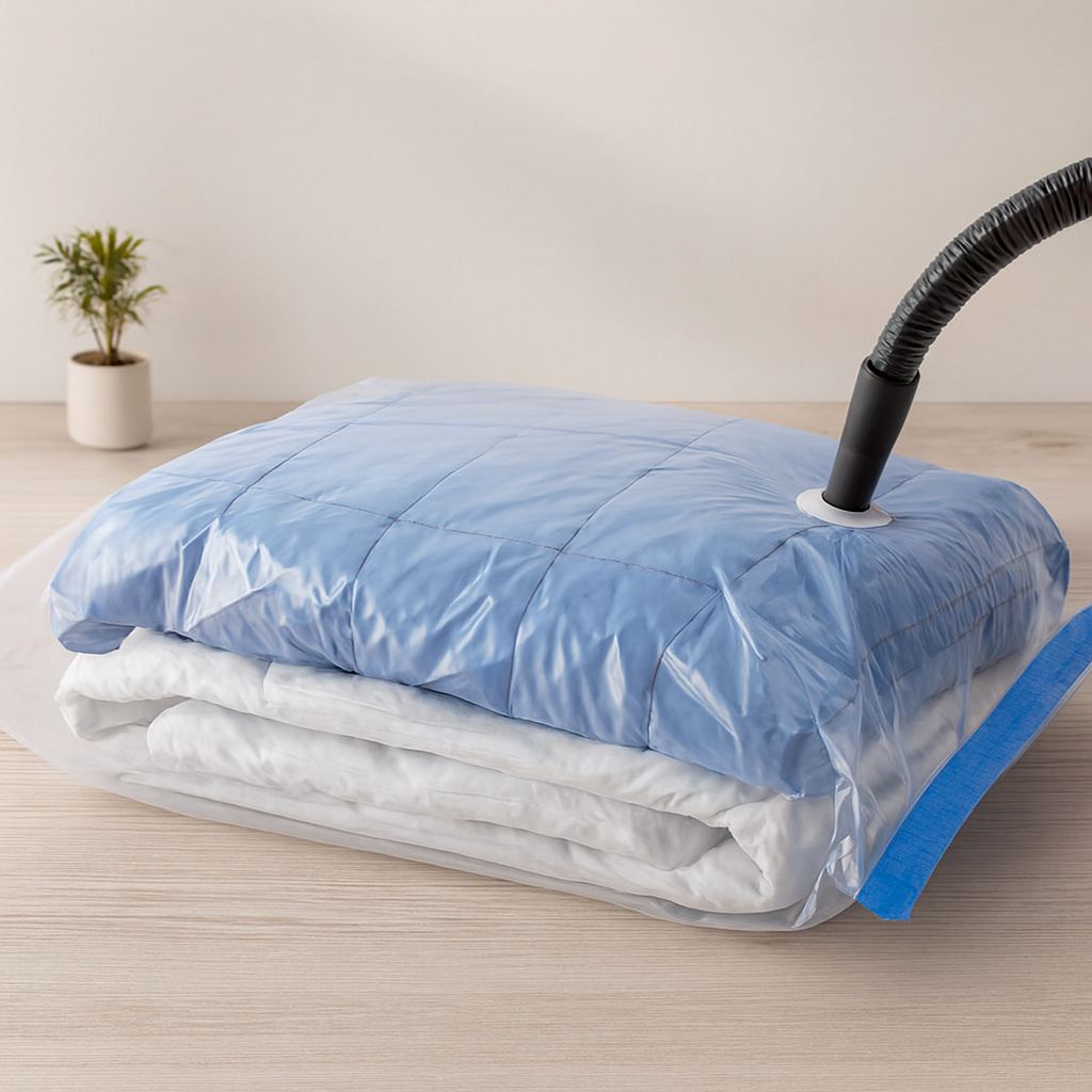 Vakuumlu Hurç 3'lü Set (2x55x90 cm + 1x80x100 cm) - %75 Yer Tasarrufu