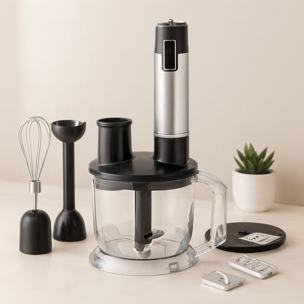 300W Çok Fonksiyonlu Multi Blender Seti - 2L Hazne