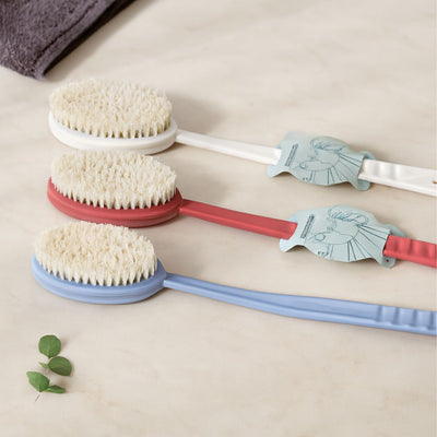 Uzun Saplı Banyo Sırt Fırçası - Lifli