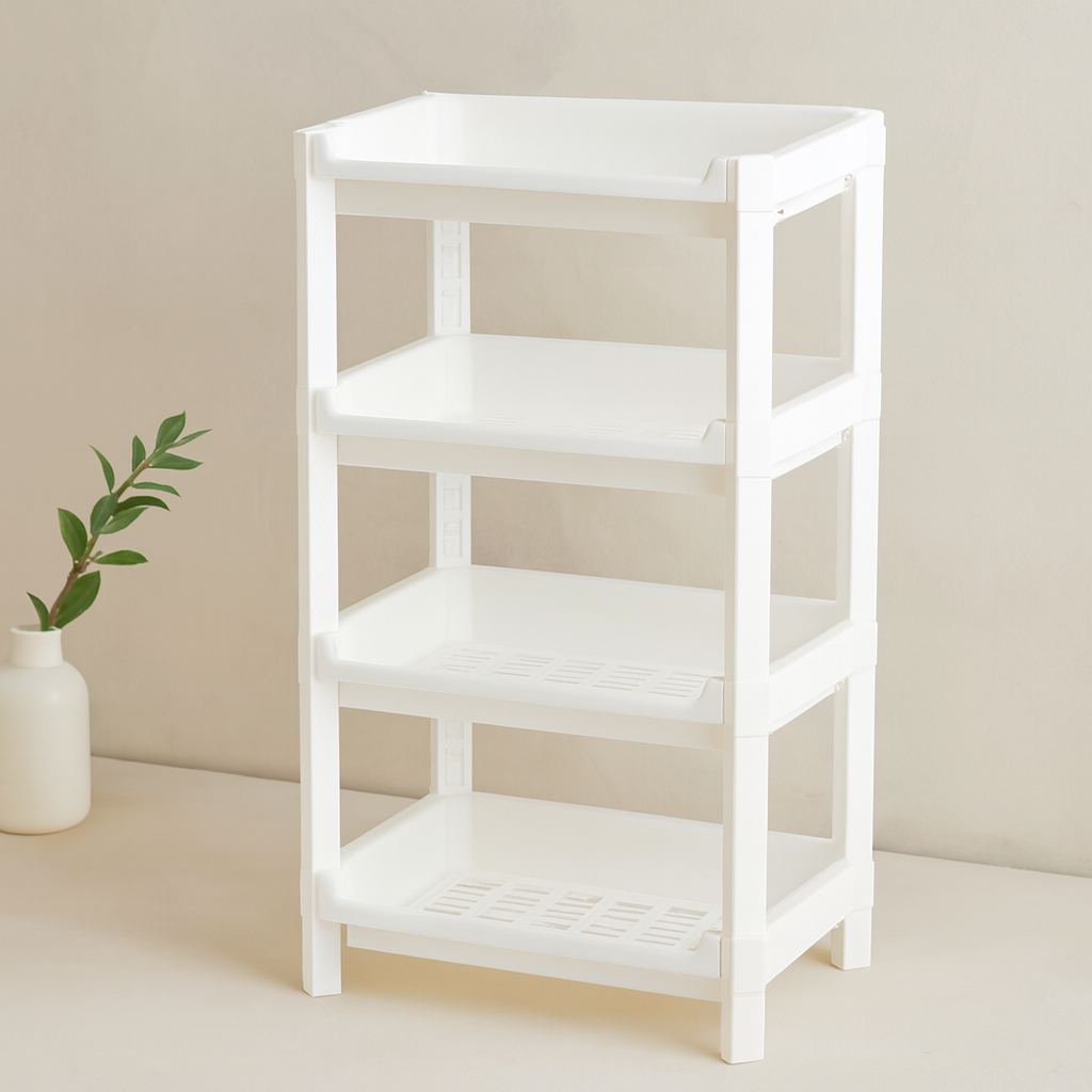 4 Katlı Sepet Organizer Raf Düzenleyici (510x205x685 mm)