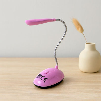 Mini Pilli LED Masa Lambası (3xAAA, Yaylı)