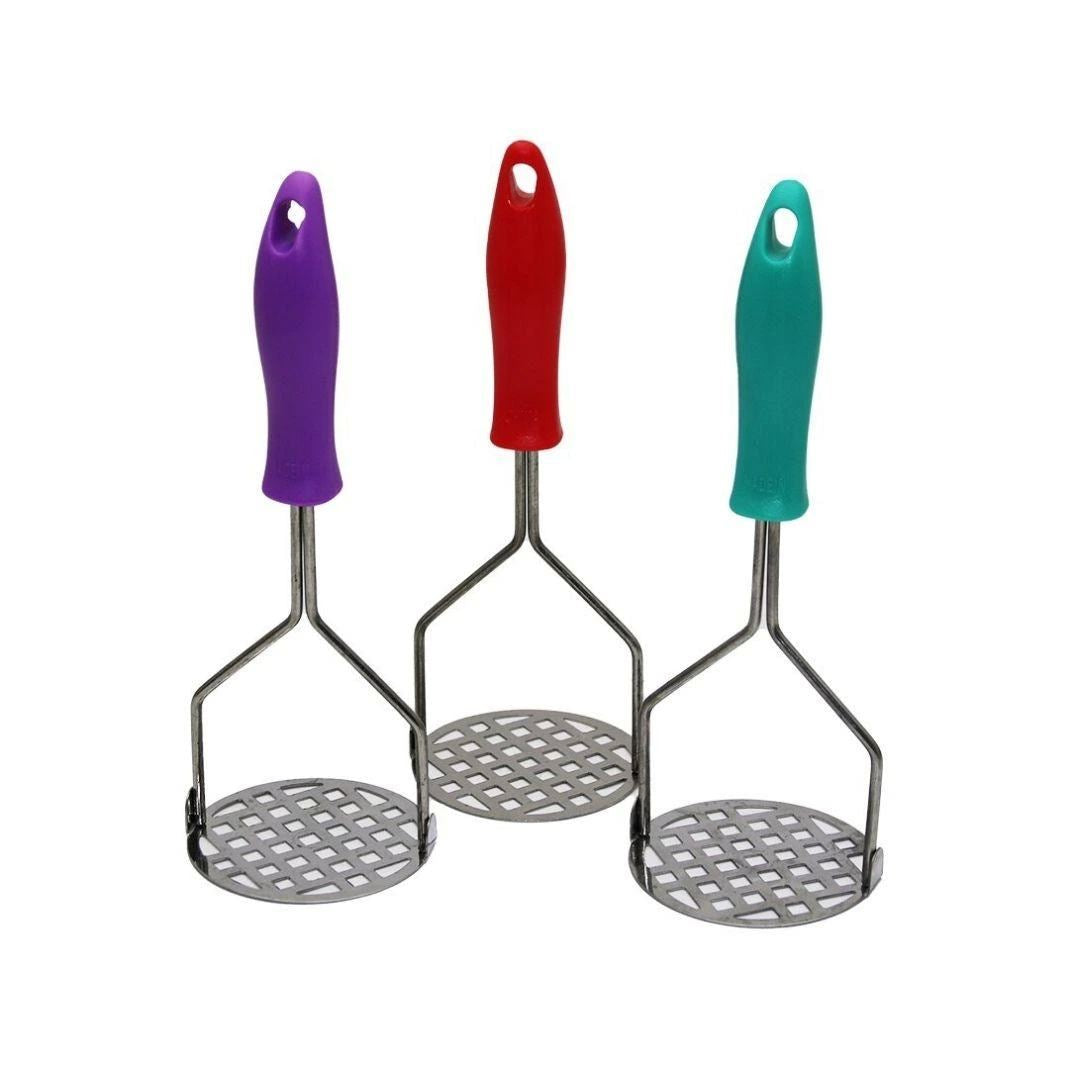 Renkli Metal Patates Ezici
