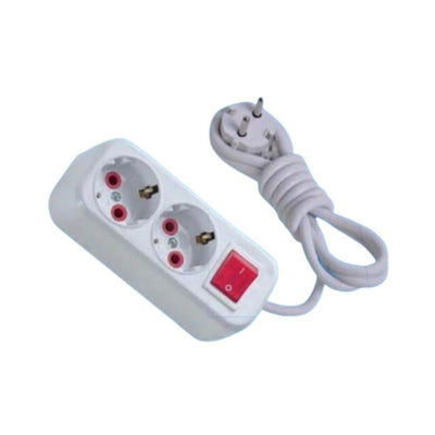 2'li Topraklı Grup Priz Anahtarlı 3 m