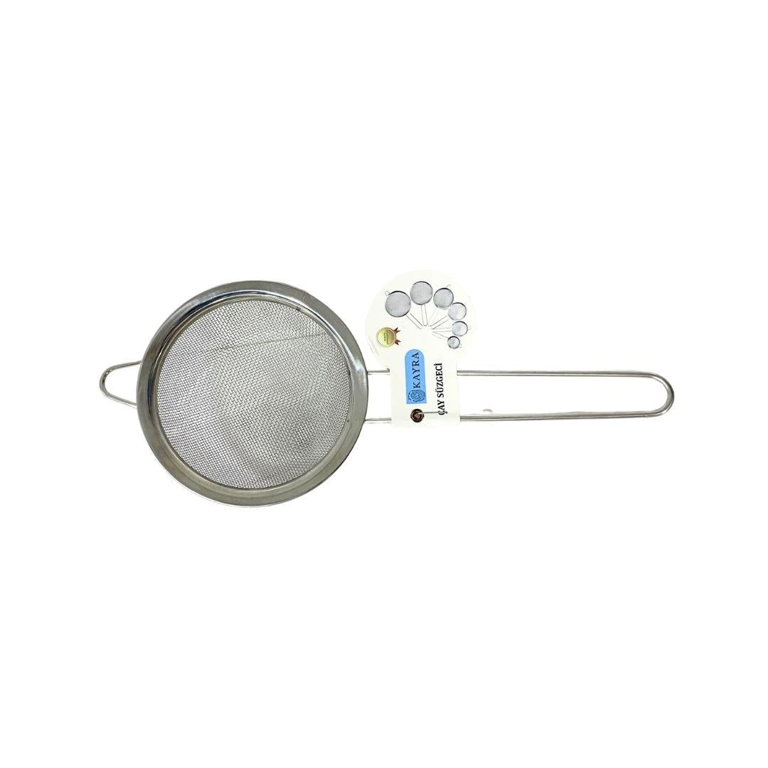 Tek Kulplu Metal Süzgeç 10 cm