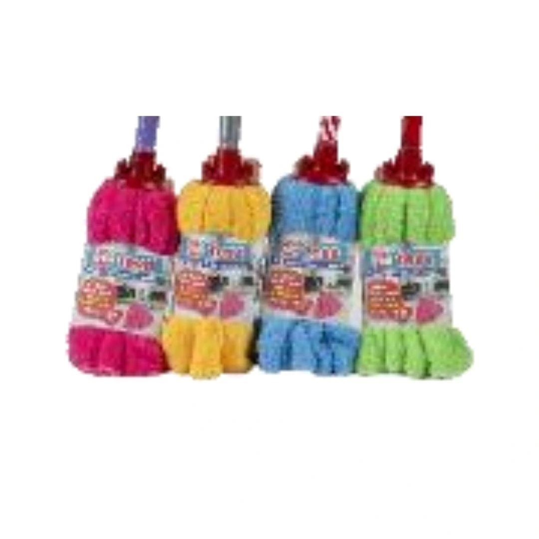 Welsoft Renkli Kartelalı Mop