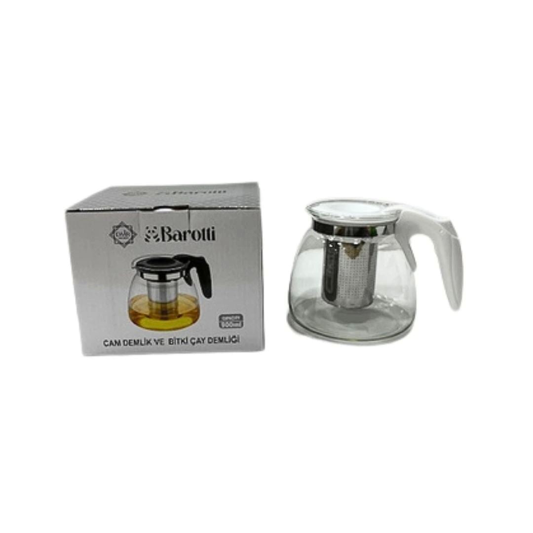 Filtreli Cam Demlik 900 ml