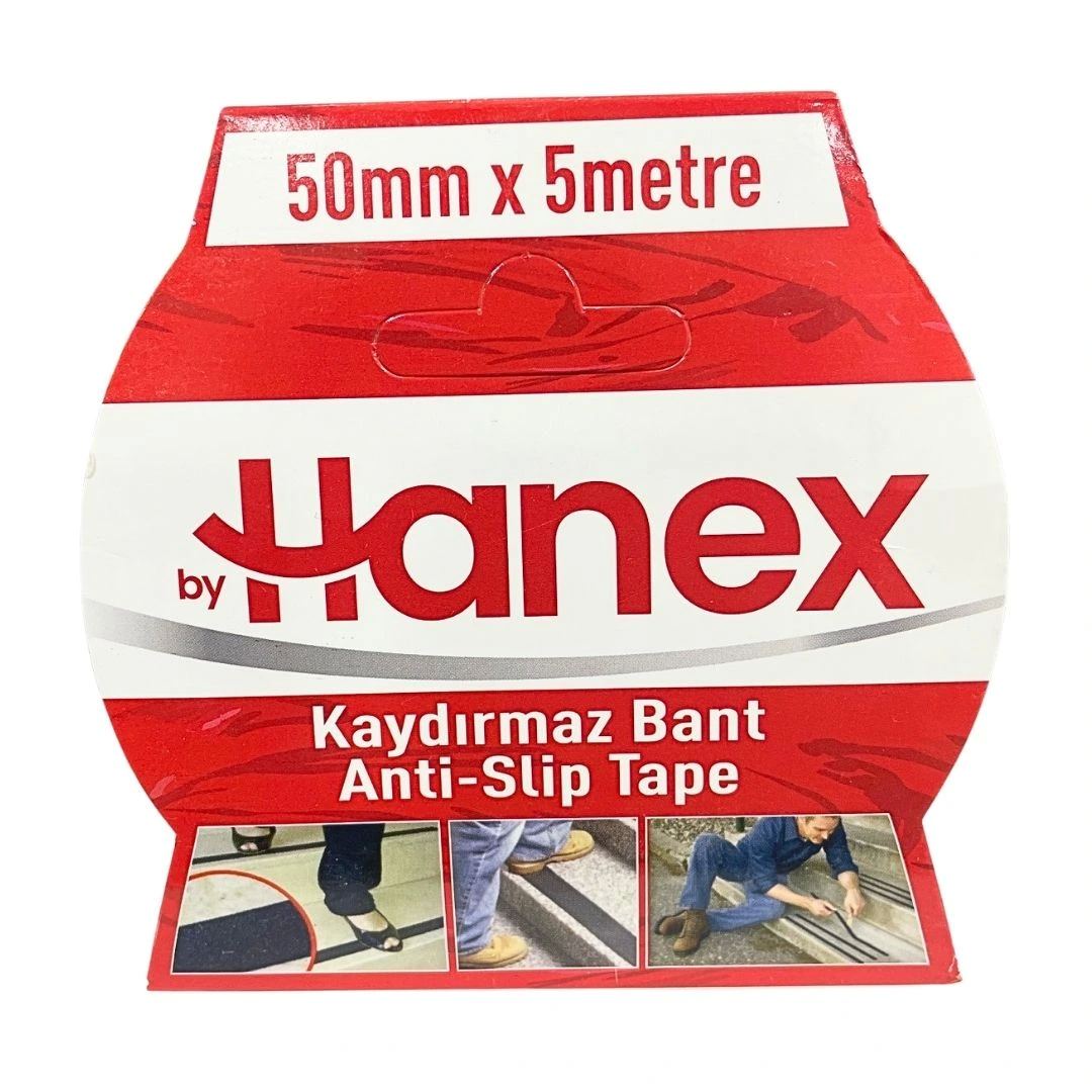 50 mm x 5 m Siyah Kaydırmaz Bant