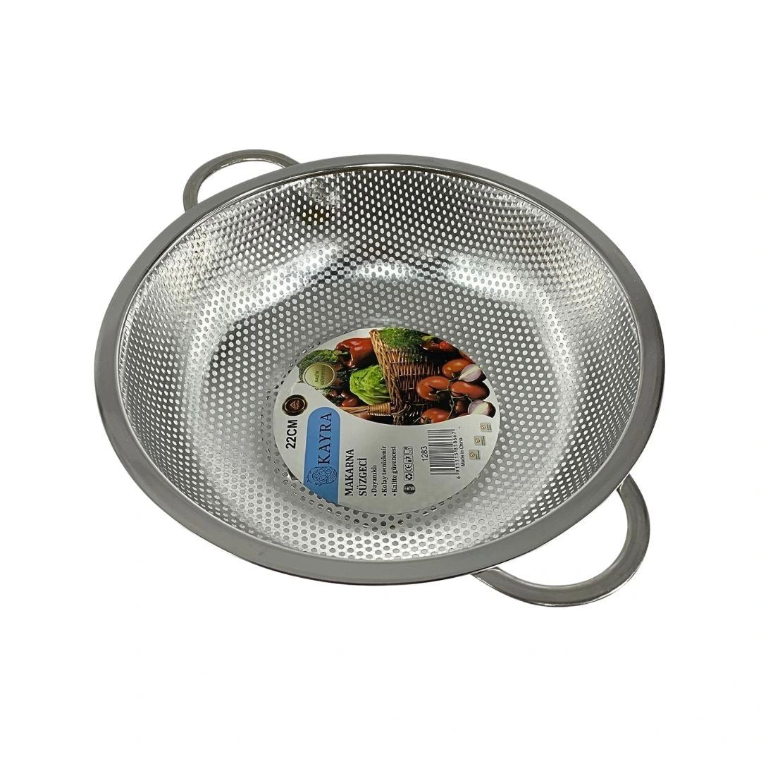 22 cm Metal Makarna Süzgeci