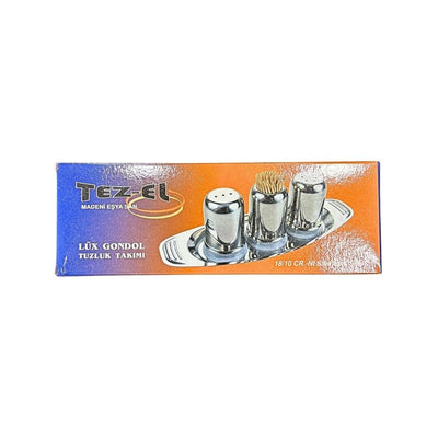 Küçük Metal Tuzluk Takımı