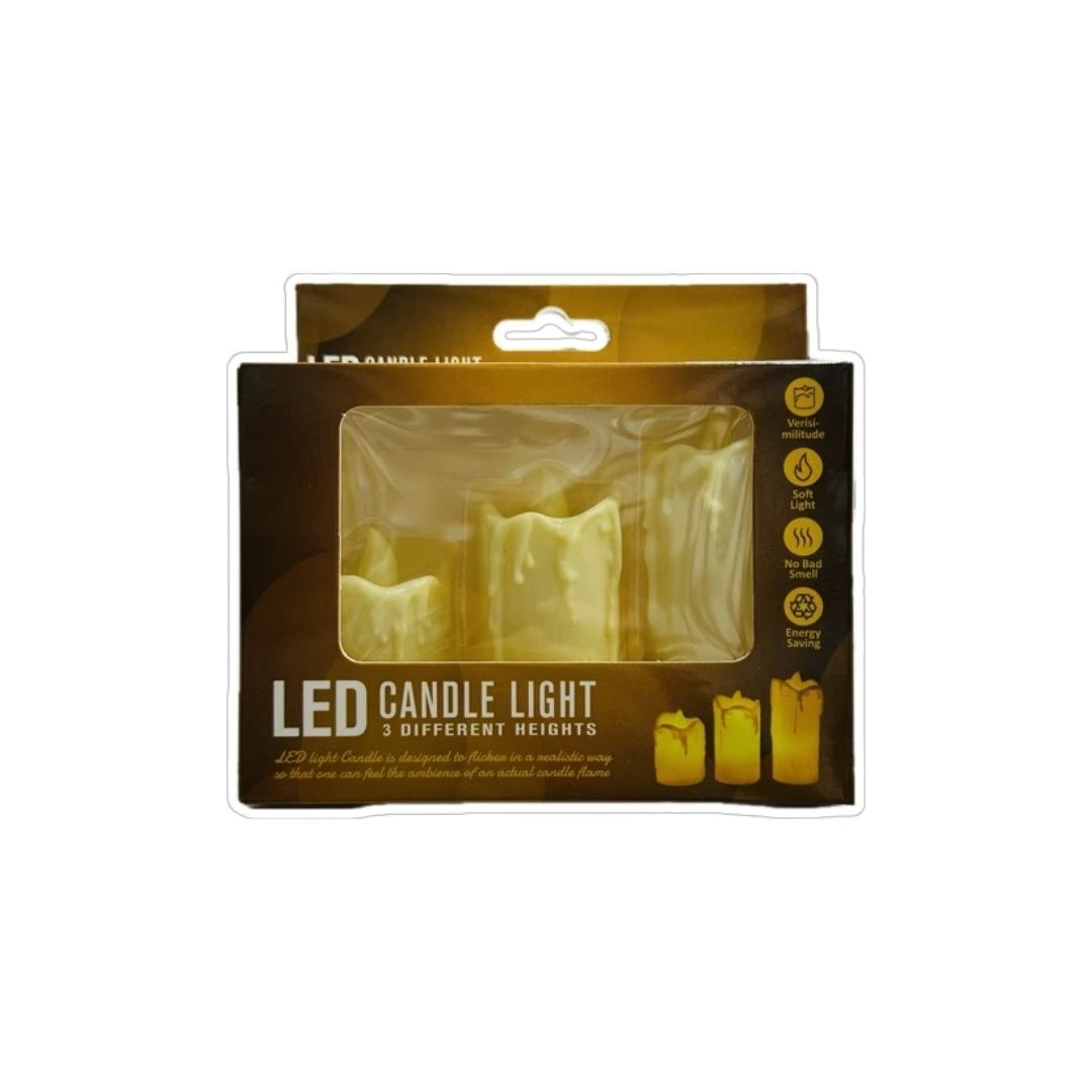 3'li Led Mum