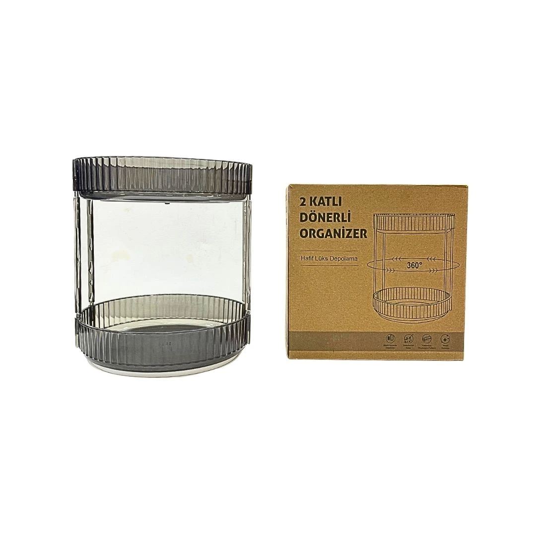 İki Katlı Dönerli Organizer