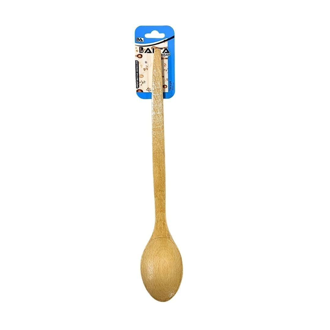 Ahşap 32 cm Vernikli Kaşık