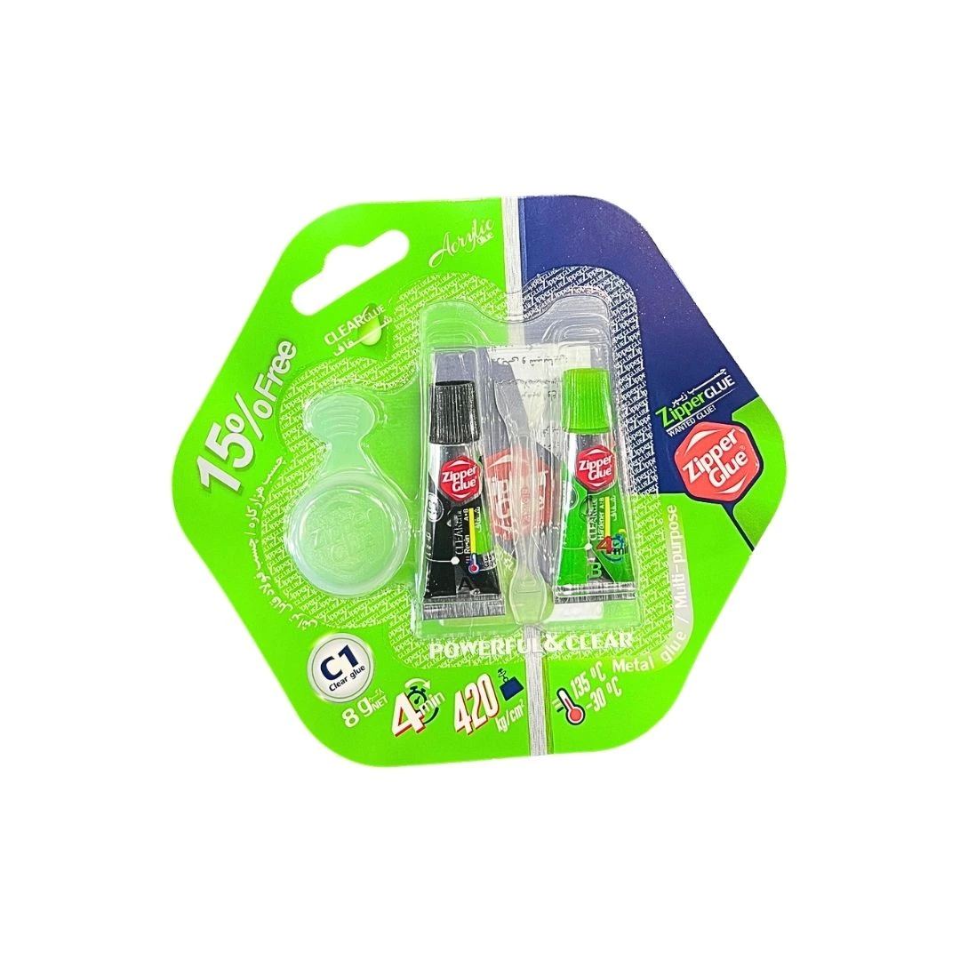 8 g 2'li Şeffaf Yapıştırıcı