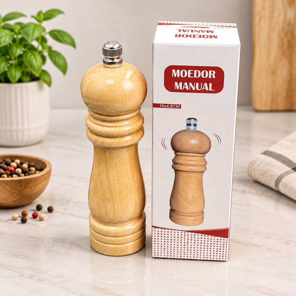 Ahşap Baharat Değirmeni
