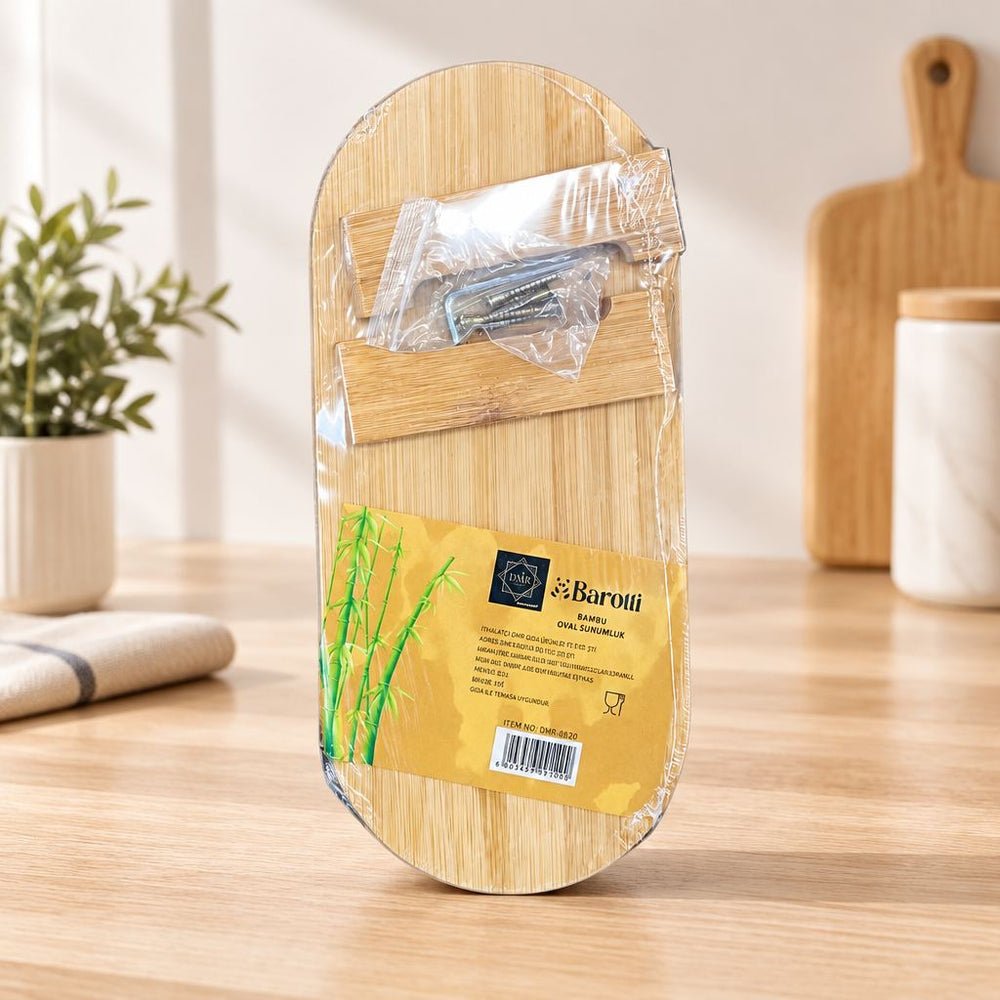 Bambu Oval Sunumluk