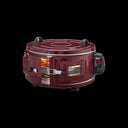 Yuvarlak davul fırın 1100W 46 cm - alüminyum tepsi, ön gözlem camı - 2
