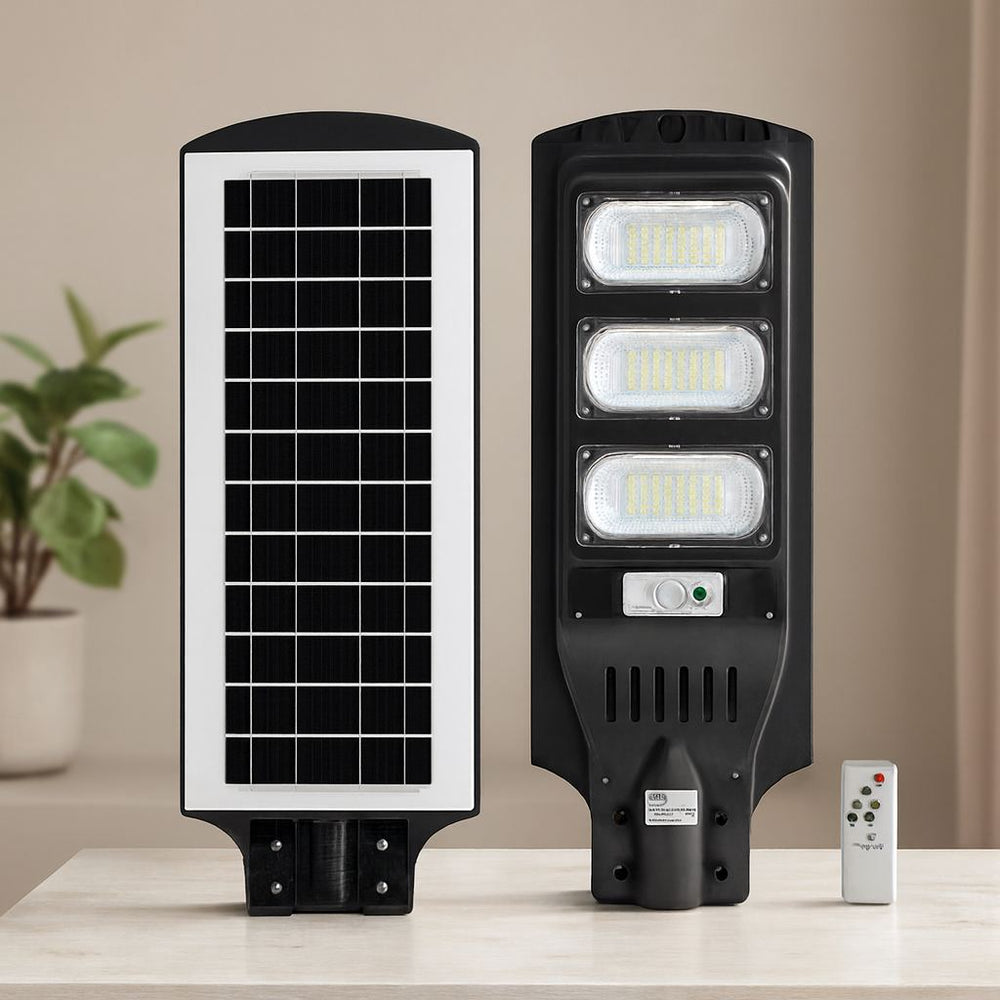 Solar Sokak Lambası 300W 6500K Sensörlü Kumandalı