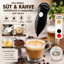 Pilli Mini Süt ve Kahve Köpürtücü - 3