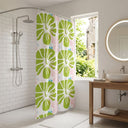 PVC Banyo Duş Perdesi Çift Kanat - 4