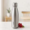 500 ml Paslanmaz Çelik Şişe Termos (Krom, Kaydırmaz Taban) - 1